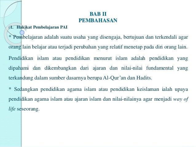 Tugas Makalah Teknologi Dan Media Pembelajaran Strategi Guru Pai Dal