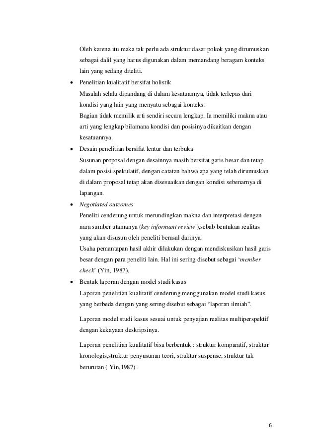 Makalah Penelitian Kualitatif