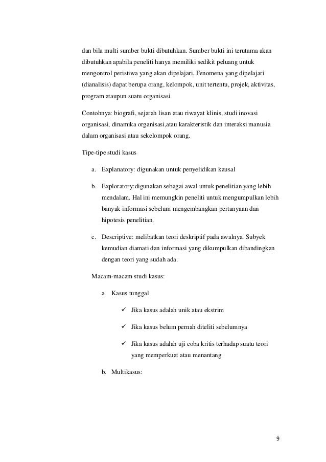Makalah Penelitian Kualitatif