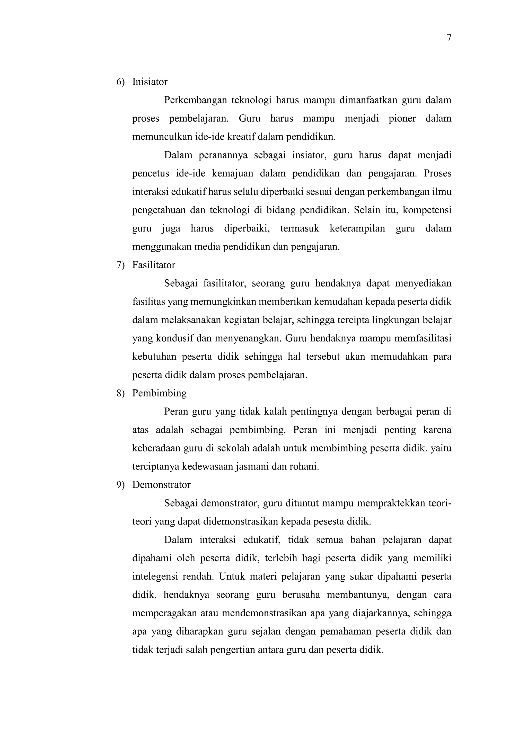 Problem Yang Dihadapi Problematika yang Dihadapi Guru Matematika | PDF