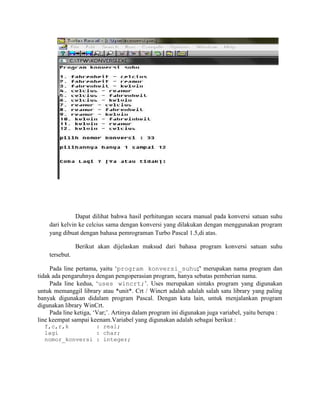 program konverensi suhu pada python ~ vip Images High... Makalah program konversi satuan suhu | PDF