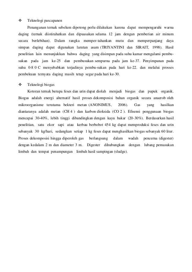 Makalah Program Pengembangan Peternakan Kerbau Di Kawasan Semi Arid B