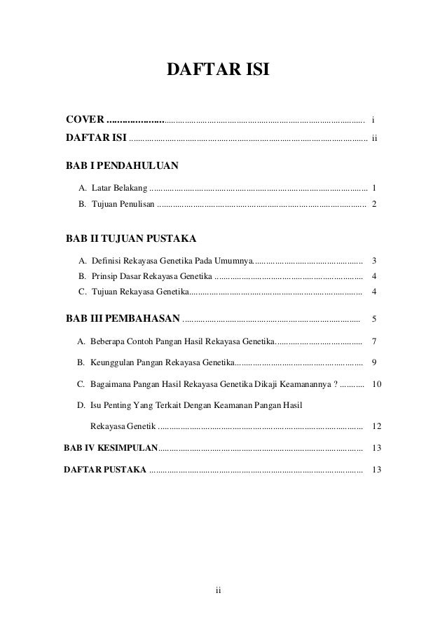 Makalah Pro Pangan Rekayasa Geika