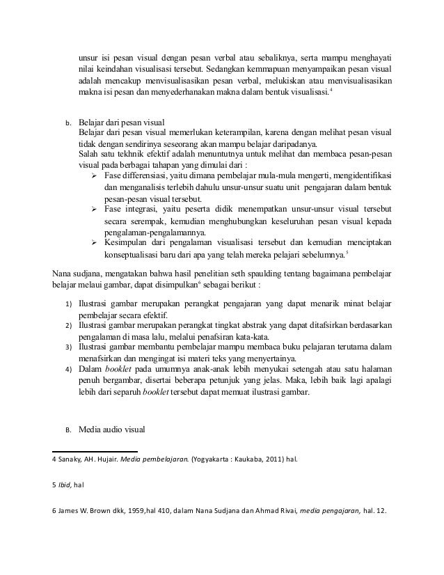 Makalah Prosedur Pembuatan Audio Visual