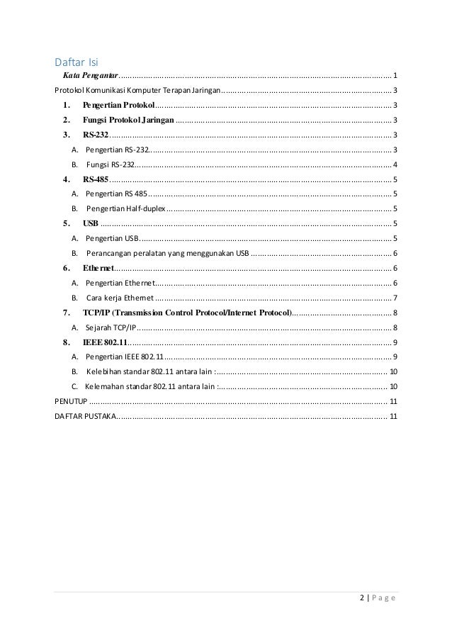 Makalah Protokol Komputer Terapan Jaringan
