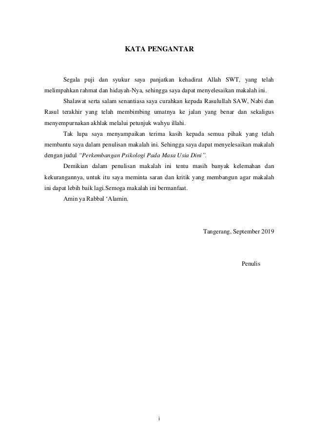 49++ Contoh kalimat penutup makalah membimbing perilaku anak ideas in