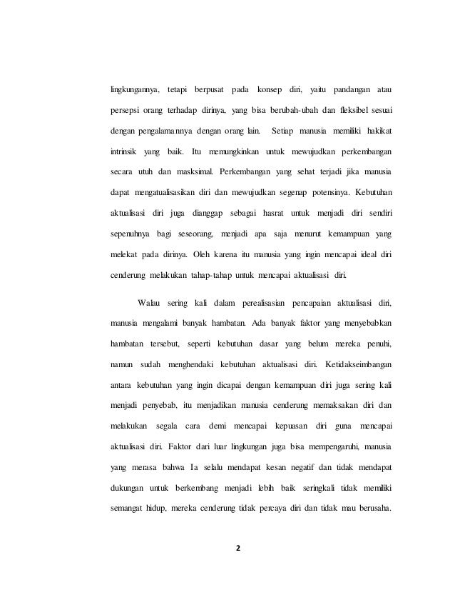 makalah fenomena biosfer Makalah psikologi humanistik memandang hakikat manusia