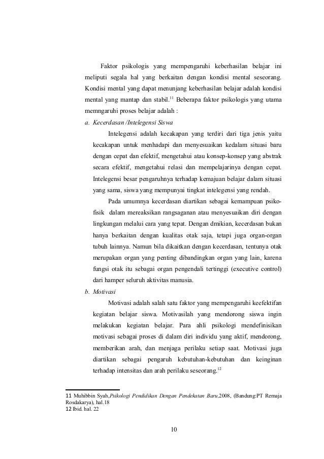 Makalah Psikologi Pendidikan