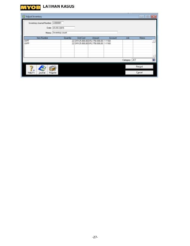 Makalah MYOB Penjualan dan Pembelian pada PT. ITS Makalah MYOB Penjualan dan Pembelian pada PT. ITS