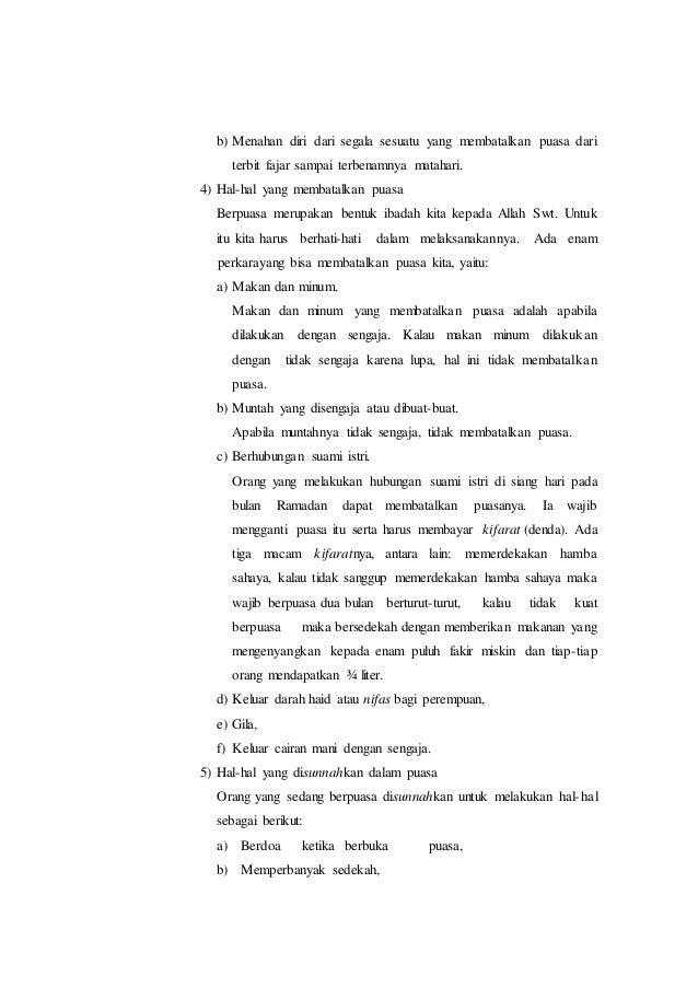 Makalah Puasa