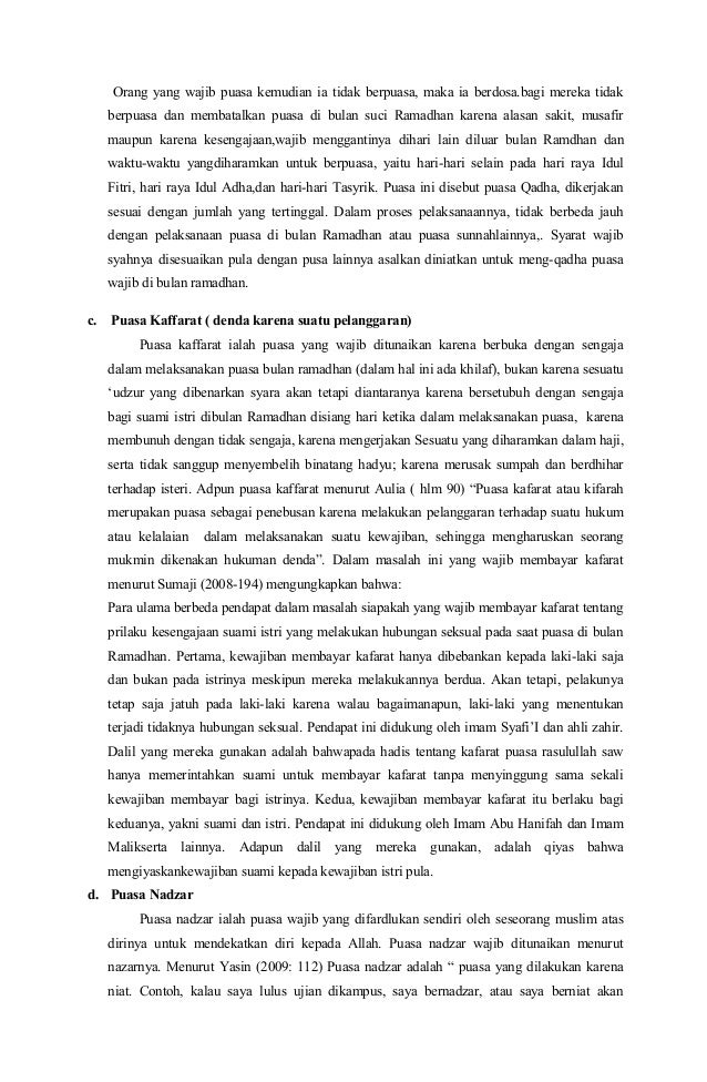 Makalah Puasa
