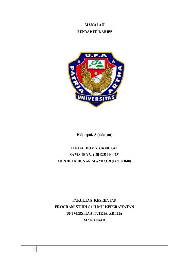 Download Makalah Rabies Pdf - Guru Paud