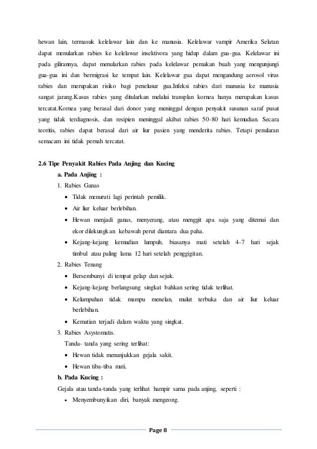 Makalah Rabies
