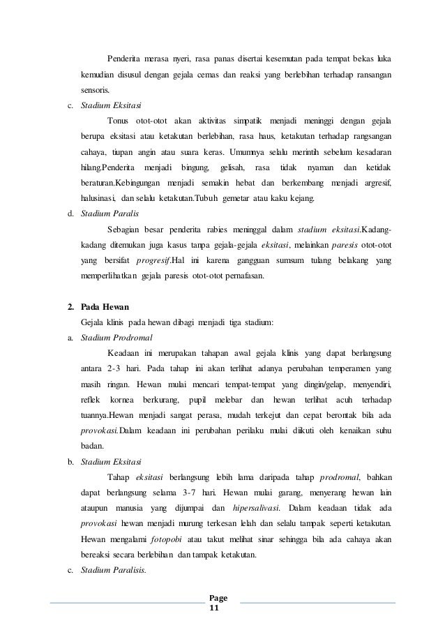 Download Makalah Rabies Pdf - Guru Paud