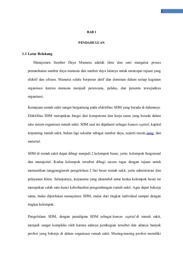 Makalah Rekrutmen Msdm Rs