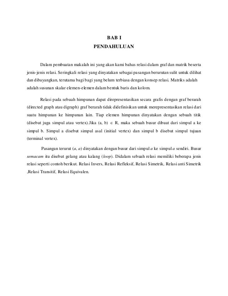 Makalah Relasi