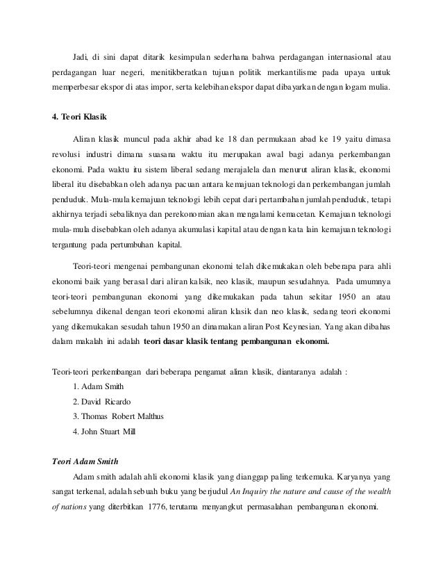 Makalah resume ekonomi internasional ( Triadi W 11160900 )