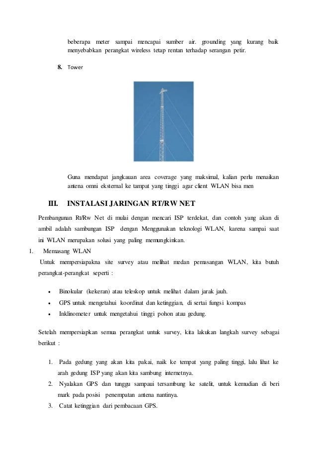 Makalah rt rw net (1)