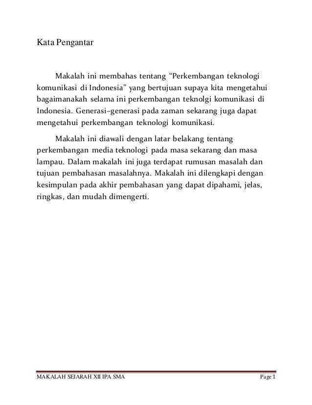 Makalah Sejarah
