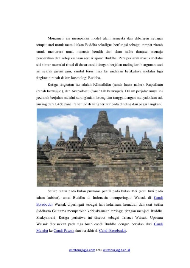 Kliping Sejarah Candi Borobudur Guru Paud