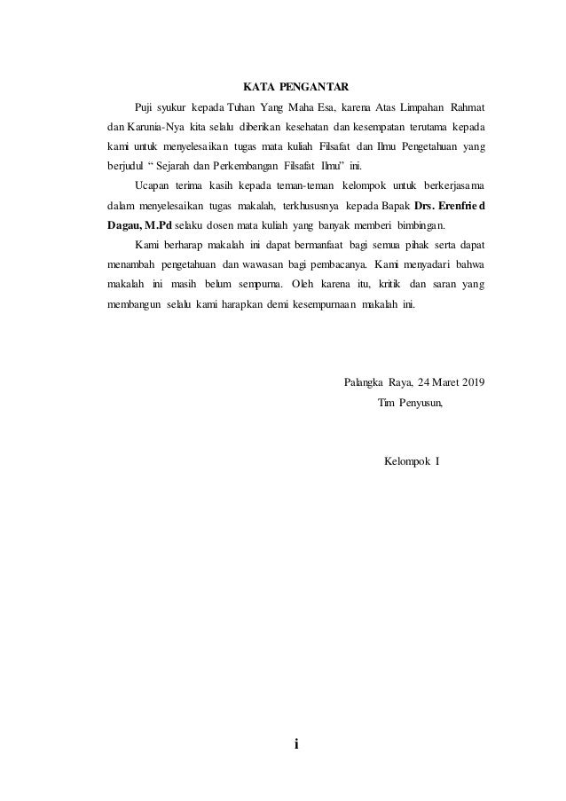 Makalah Sejarah Dan Perkembangan Filsafat Pendidikan