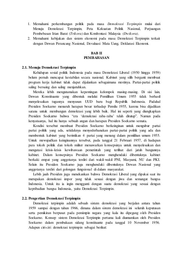 Makalah Sejarah Sistem Dan Struktur Politik Dan Ekonomi Masa Demokr Makalah Sejarah Sistem Dan Struktur Politik Dan Ekonomi Masa Demokr