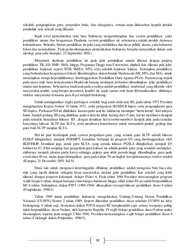 Makalah sejarah pendidikan di indonesia