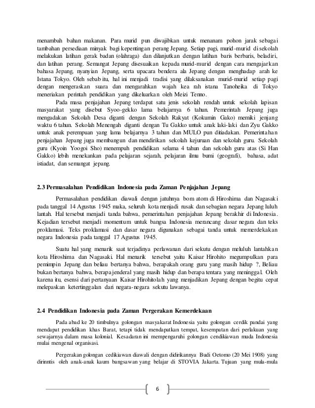 Makalah sejarah pendidikan di indonesia