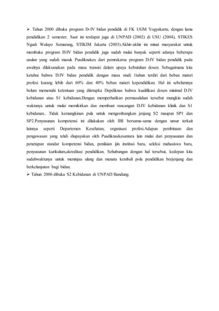 Makalah sejarah perkembangan kebidanan di indonesia  PDF