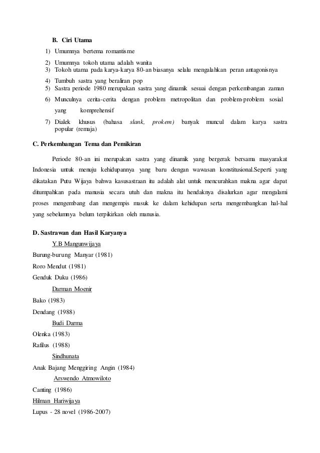 Makalah Sejarah Perkembangan Puisi Di Indonesia - KT Puisi