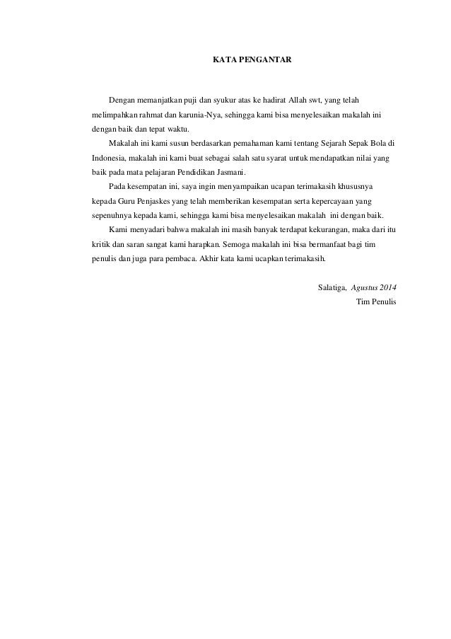Makalah Tentang Sejarah Sepak Bola