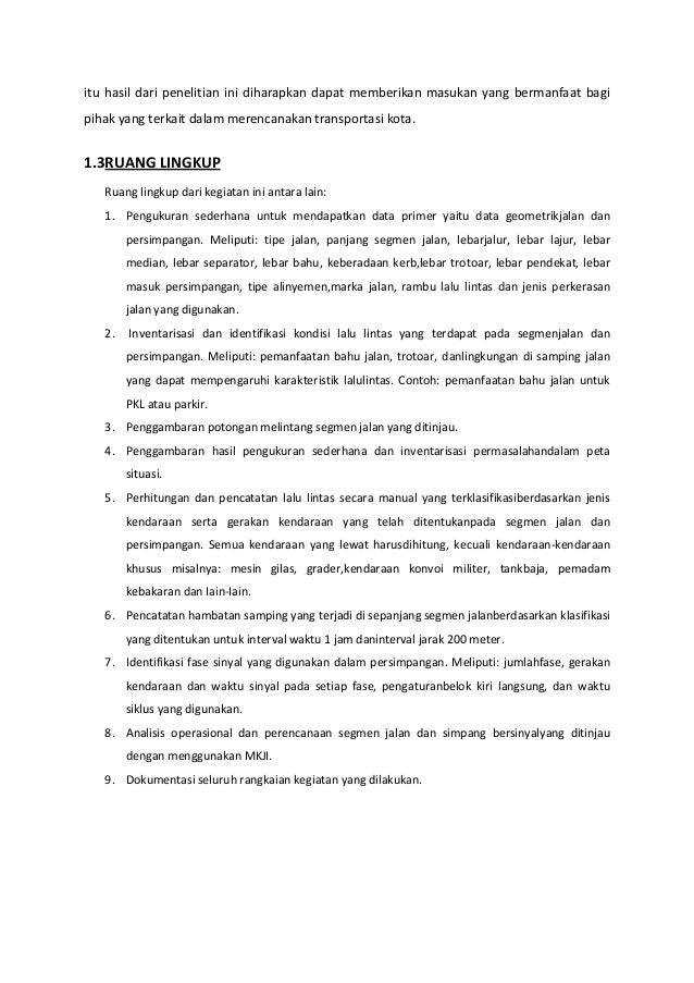 Makalah senior Makalah senior