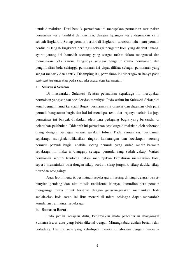 Makalah sepak takraw yayang