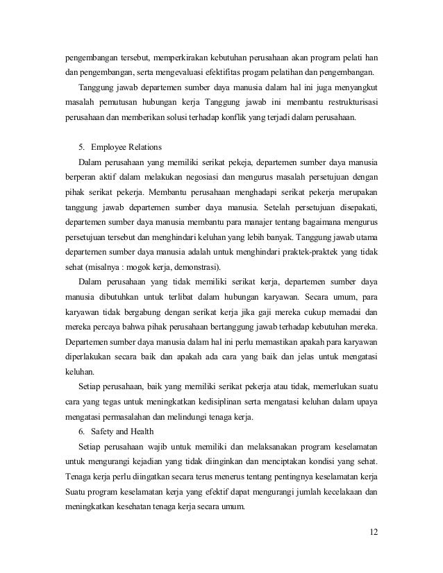 Makalah Sistem Informasi Sumber Daya Manusia Sdm