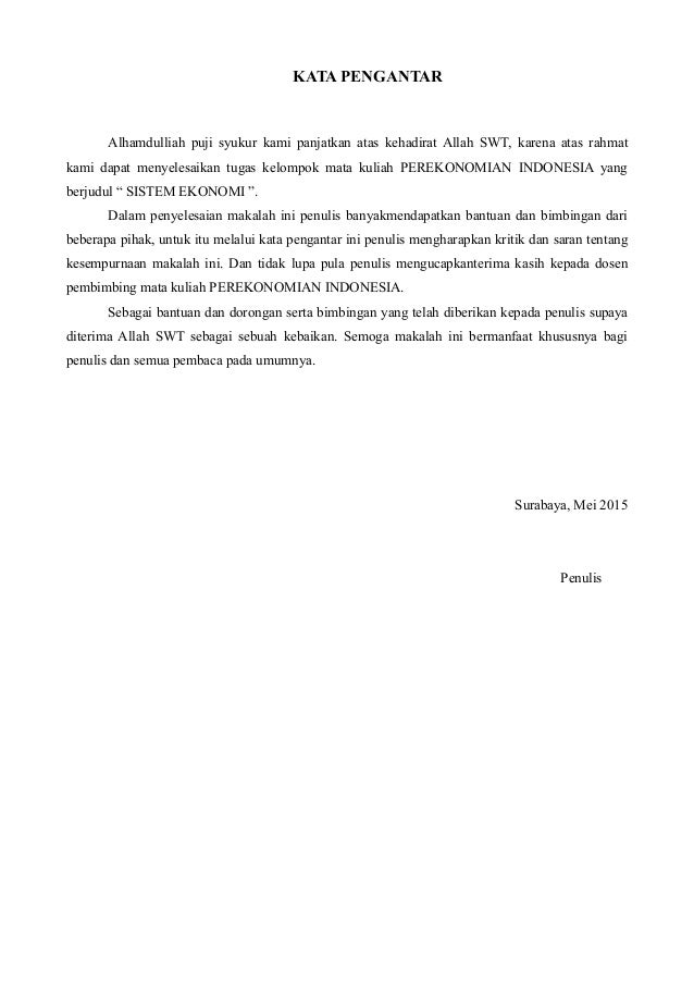 Makalah Sistem Ekonomi