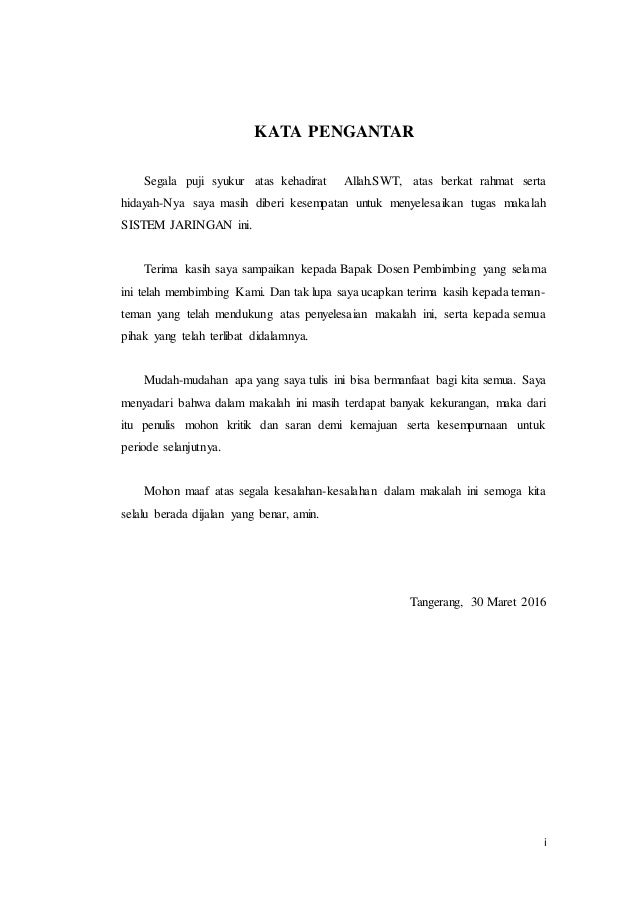Makalah Sistem Jaringan Kel 6