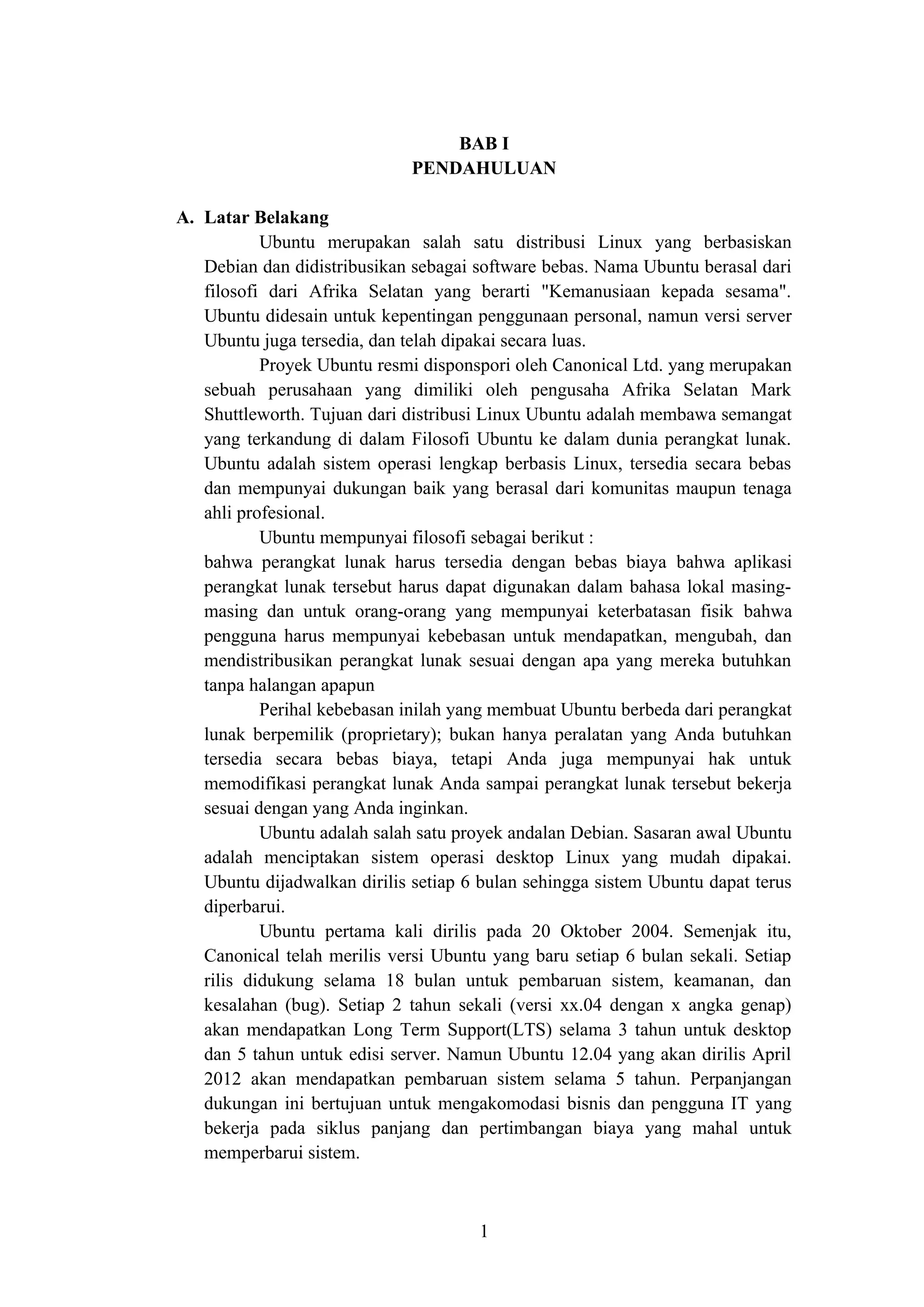 MAKALAH SISTEM OPERASI MENGINSTAL LINUX UBUNTU 14.docx