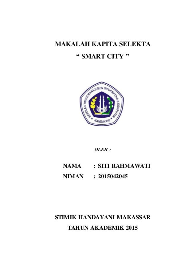 Makalah Smart City