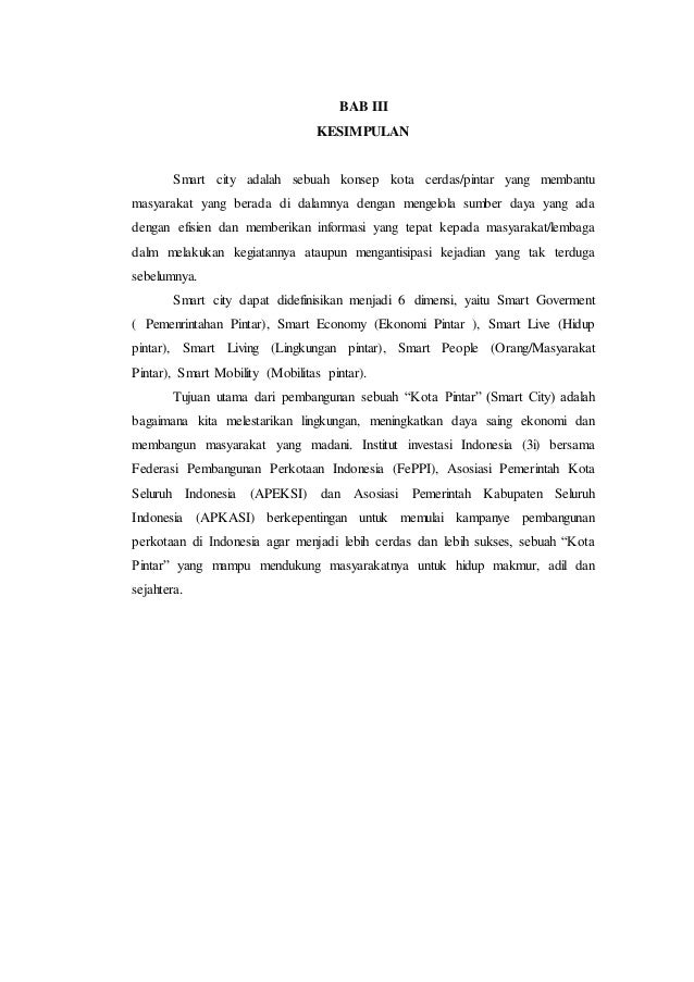 Makalah Smart City