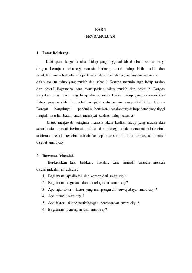 Makalah Smart City