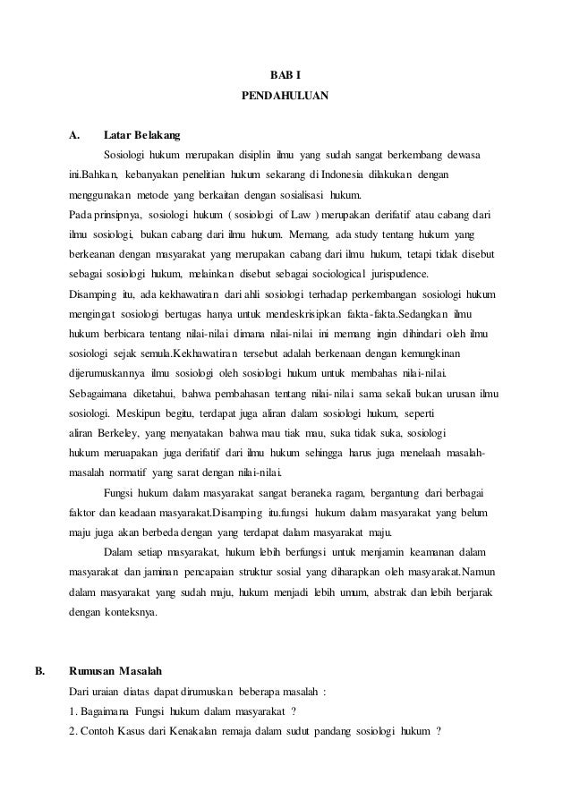 Makalah sosiologi hukum vika Makalah sosiologi hukum vika