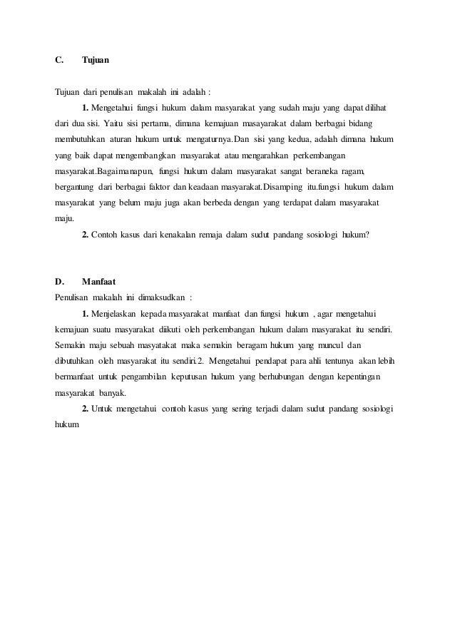 Makalah Sosiologi Hukum Vika