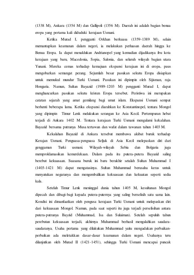 Makalah Spi Turki Usmani