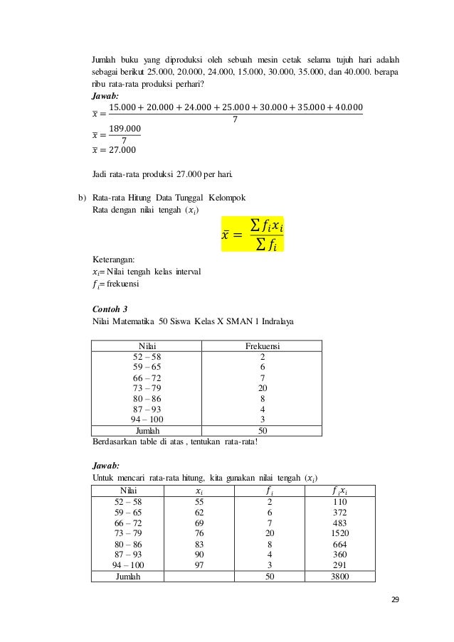 Makalah Statistika Dasar