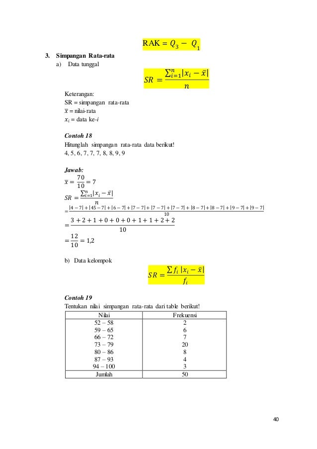 Makalah Statistika Dasar