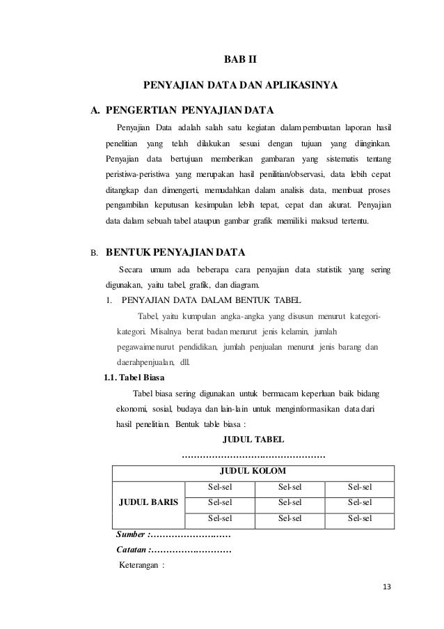 Makalah Statistika Dasar