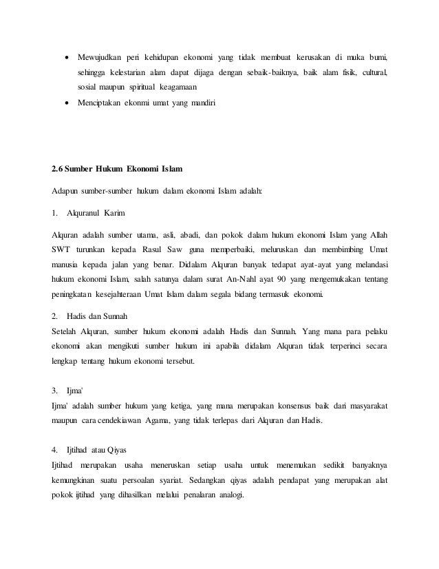 Makalah Ekonomi Syariah