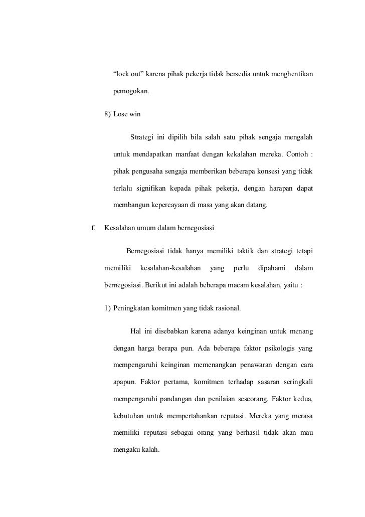 Makalah Teknik Negosiasi Bisnis Kwu Final