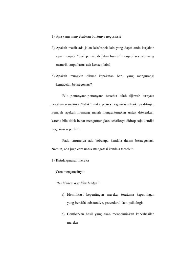 Makalah Teknik Negosiasi Bisnis Kwu Final