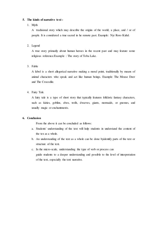 Makalah Teks Narrative
